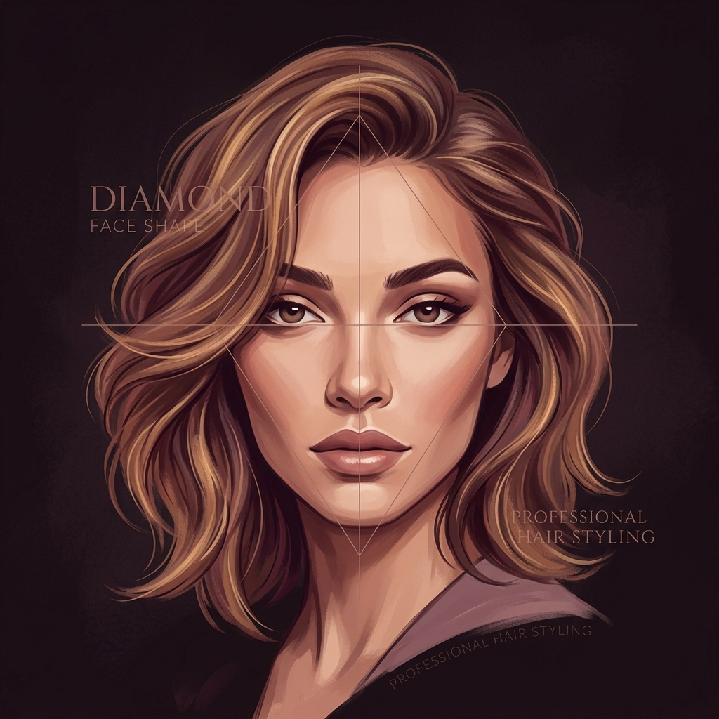 Best Hairstyles for Diamond Face Shapes