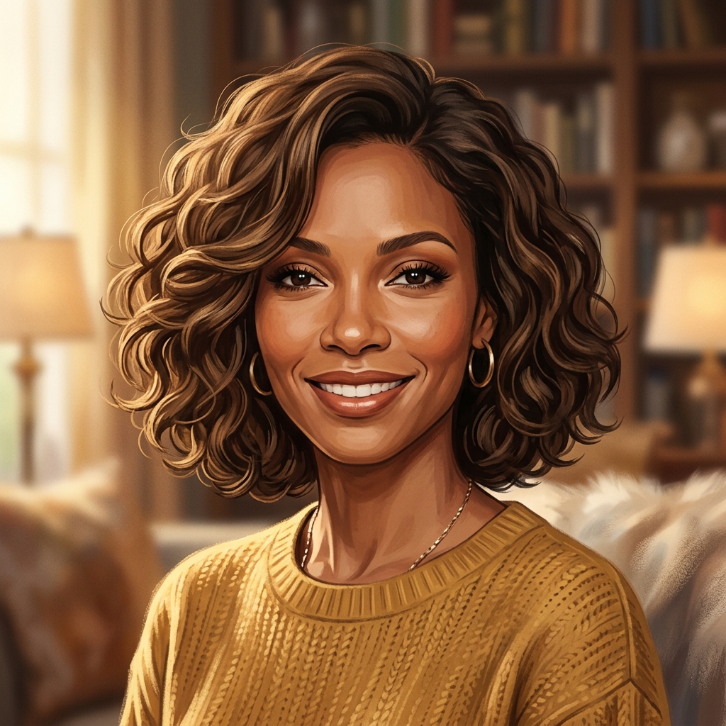Chin-Length Wavy Bob