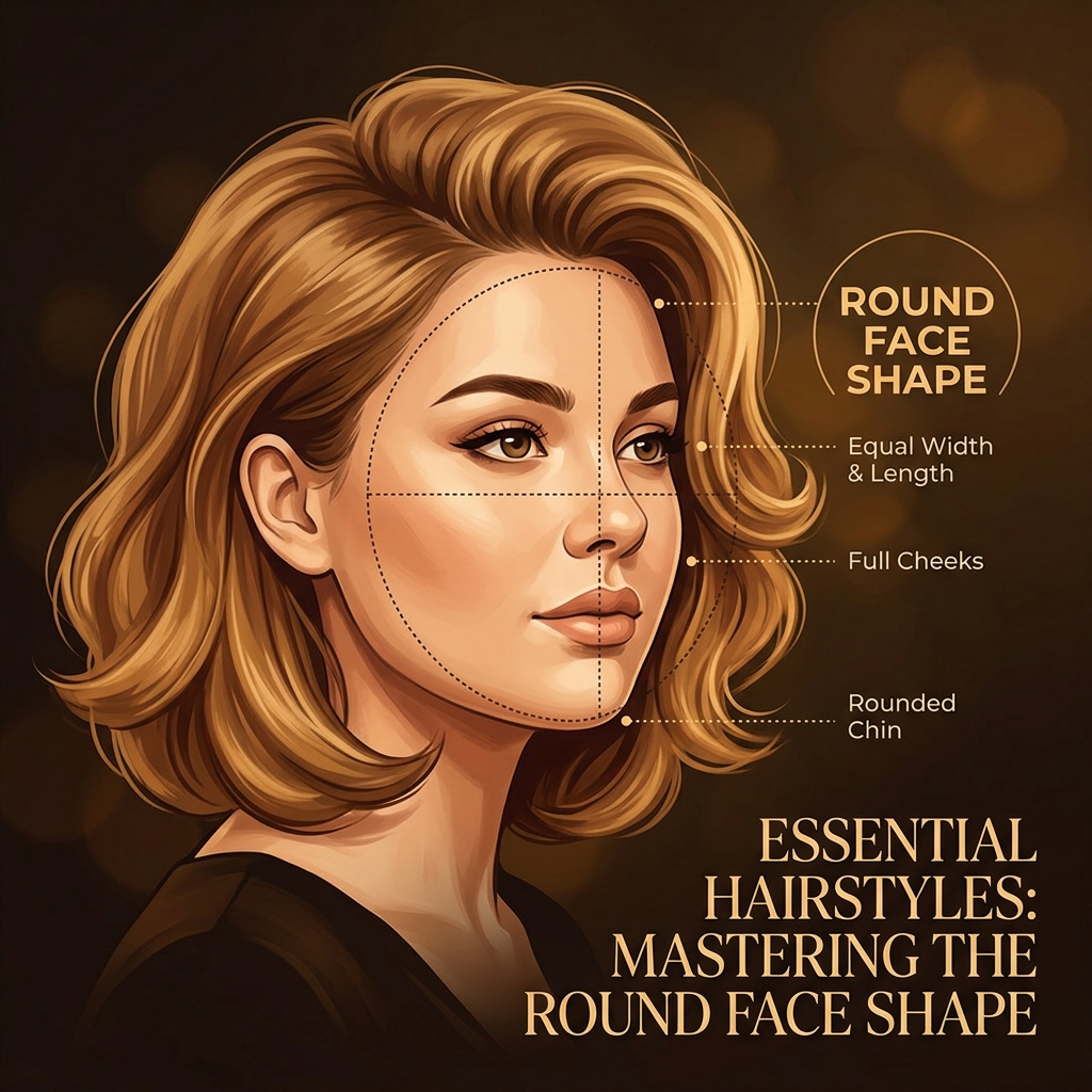 Best Hairstyles for Round Face Shapes